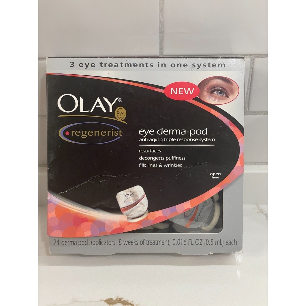 Olay Regenerist Eye Derma-Pod Treatment Skincare 24 Applicators Old Stock